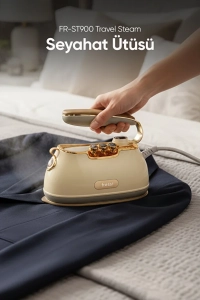 Retro Travel Steam Taşınabilir Krem Buharlı Ütü FR-ST900